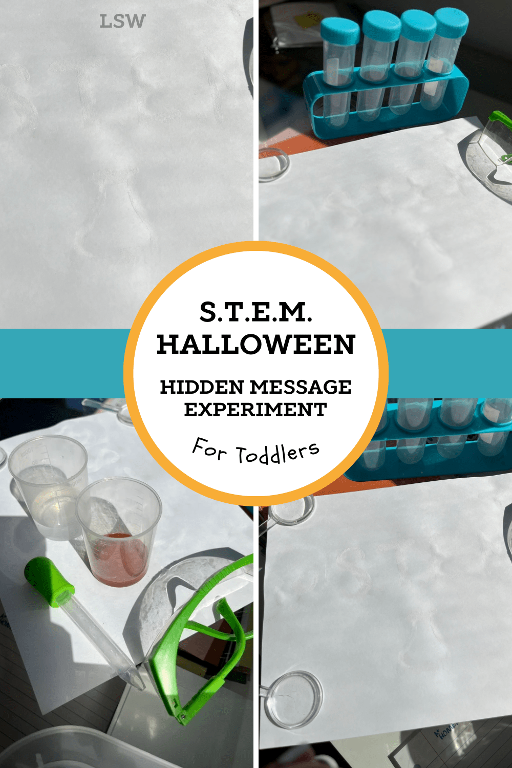 Halloween Hidden Message&nbsp;Experiment