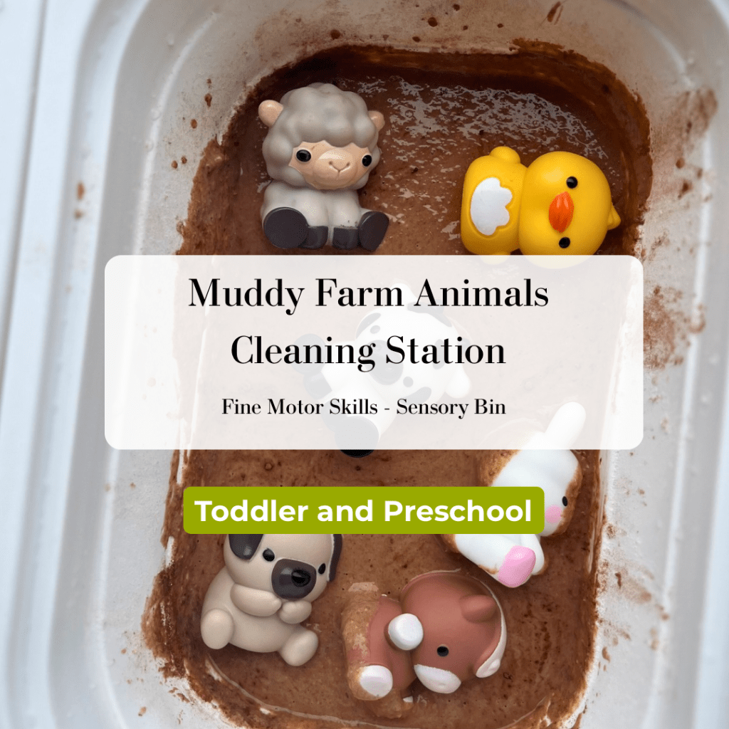 Muddy Farm Animals Cleaning Station